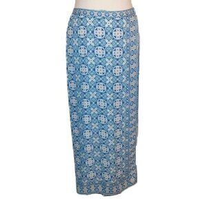 Max Studio Maxi Mock Wrap Pencil Skirt XS